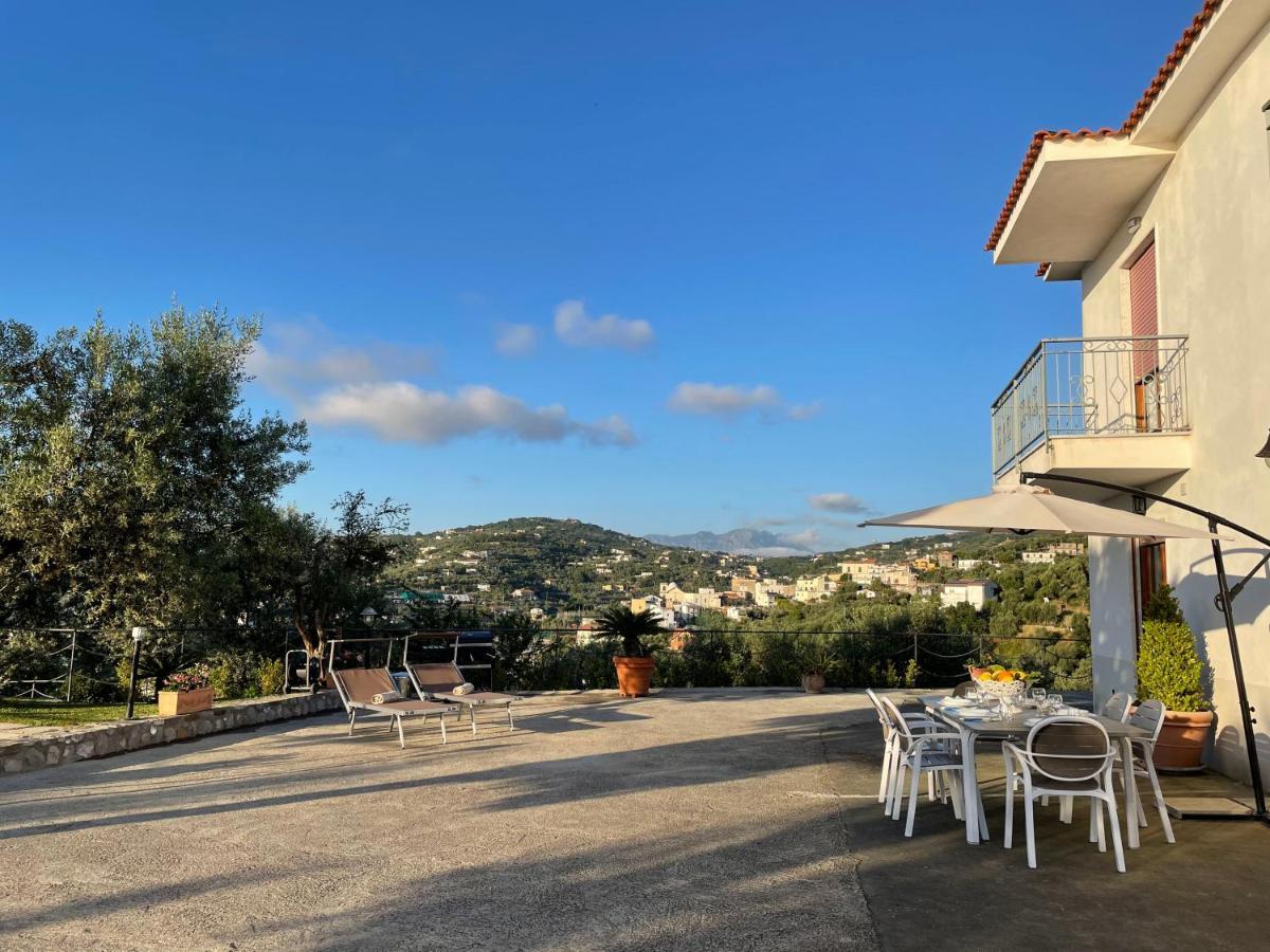 Loren House, Relaxing Location With Seaview Massa Lubrense Esterno foto
