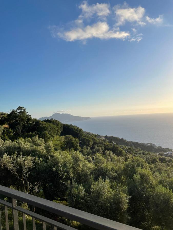 Loren House, Relaxing Location With Seaview Massa Lubrense Esterno foto
